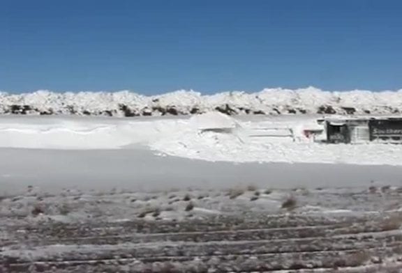 rain bloqué dans la neige