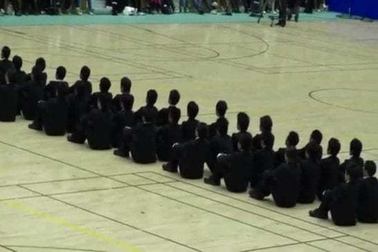 Concours japonais de marche synchronisée