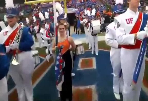 La fanfare UF Gators avec google glass