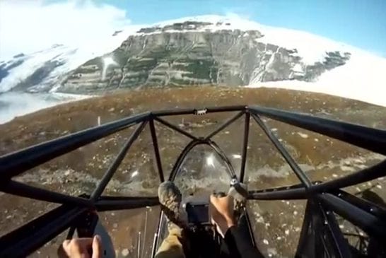 Falaise sous-marine en Alaska