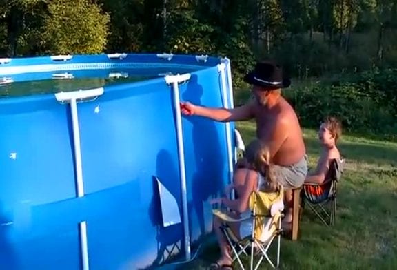 La meilleure façon de vider une piscine