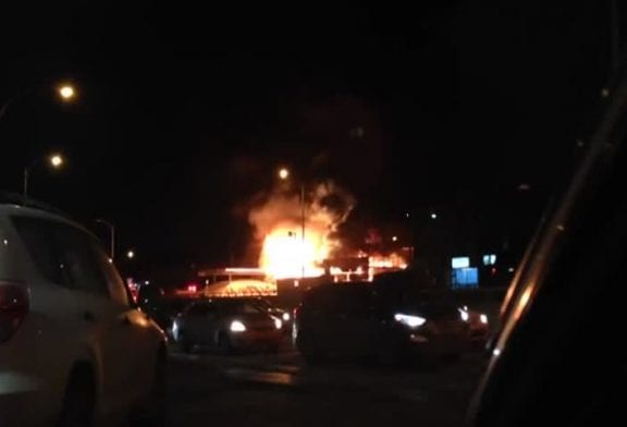 Explosion d’une station d’essence