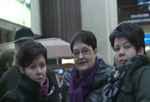 Flashmob dans la gare principale d’Helsinki en finlande