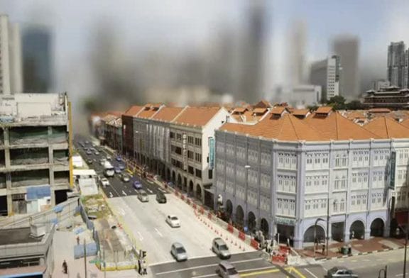 Tilt-shift time-lapse d’une grande ville