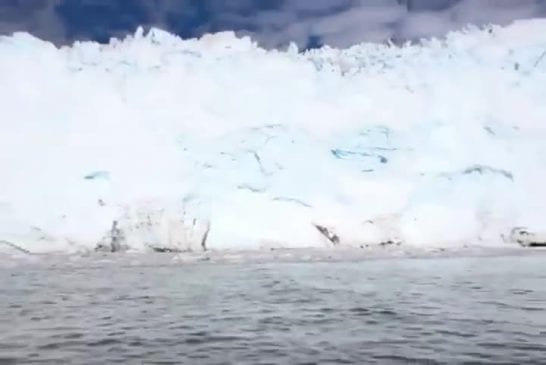 Iceberg tsunami gone wild