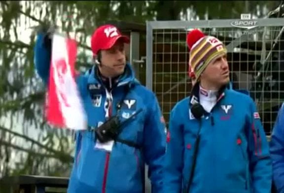 Terrible accident de saut à ski