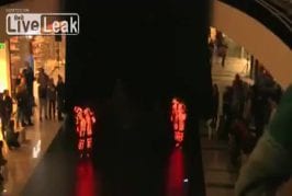 Incroyable chorégraphie de lumière