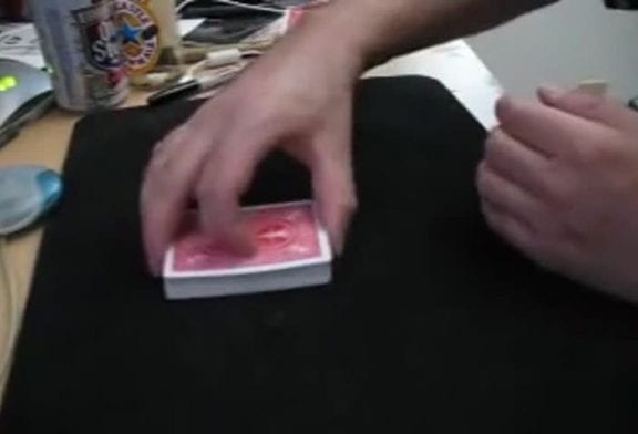 Impressionnant tour de cartes