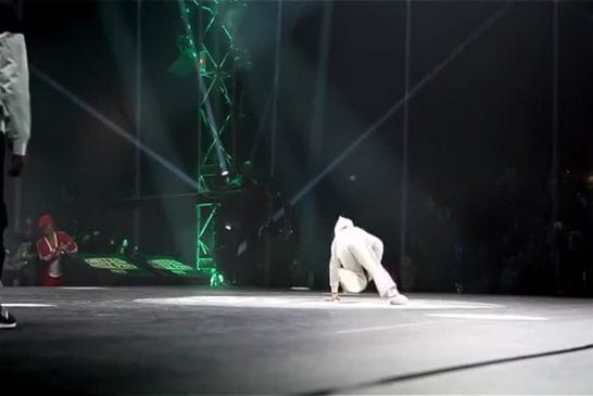 Danseur de breakdance à 6 ans