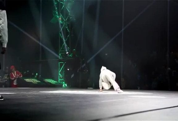 Danseur de breakdance à 6 ans