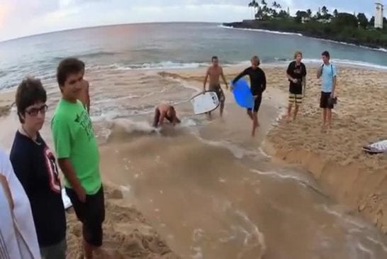 Machine formidable pour créer des vagues