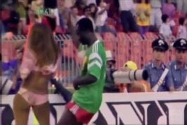 Des footballeurs avec effets spéciaux