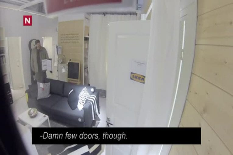 Caméra cachée chez Ikea
