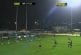 Penalty boomerang durant un match de rugby