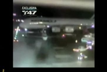 Air France clips avion à l’aéroport JFK