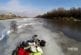 Russes se tailler leur propre île de glace flottante