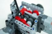 Lego Technic transmission de servo rc six-vitesse